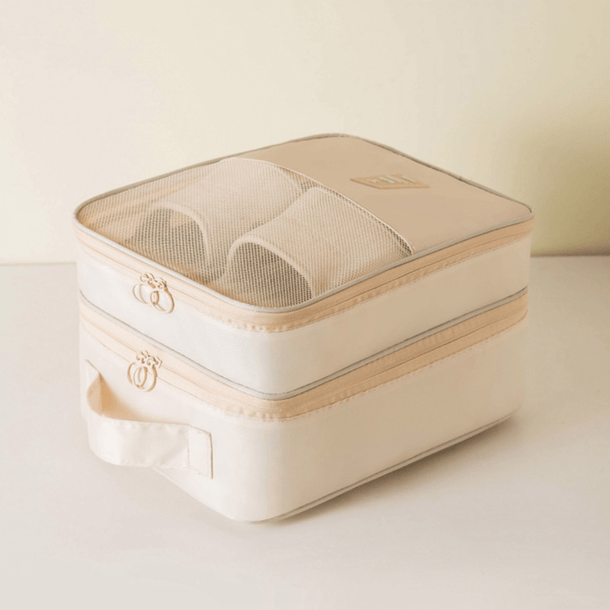 Sac de rangement multifonctionnel pour chaussures de voyage en tissu Oxford