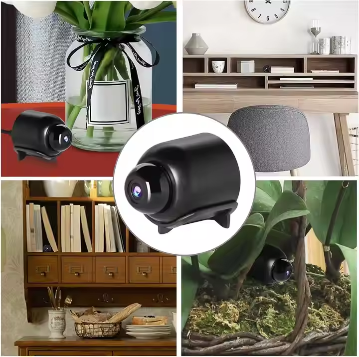 Caméra espion WiFi discrète HD 1080P avec visualisation à distance