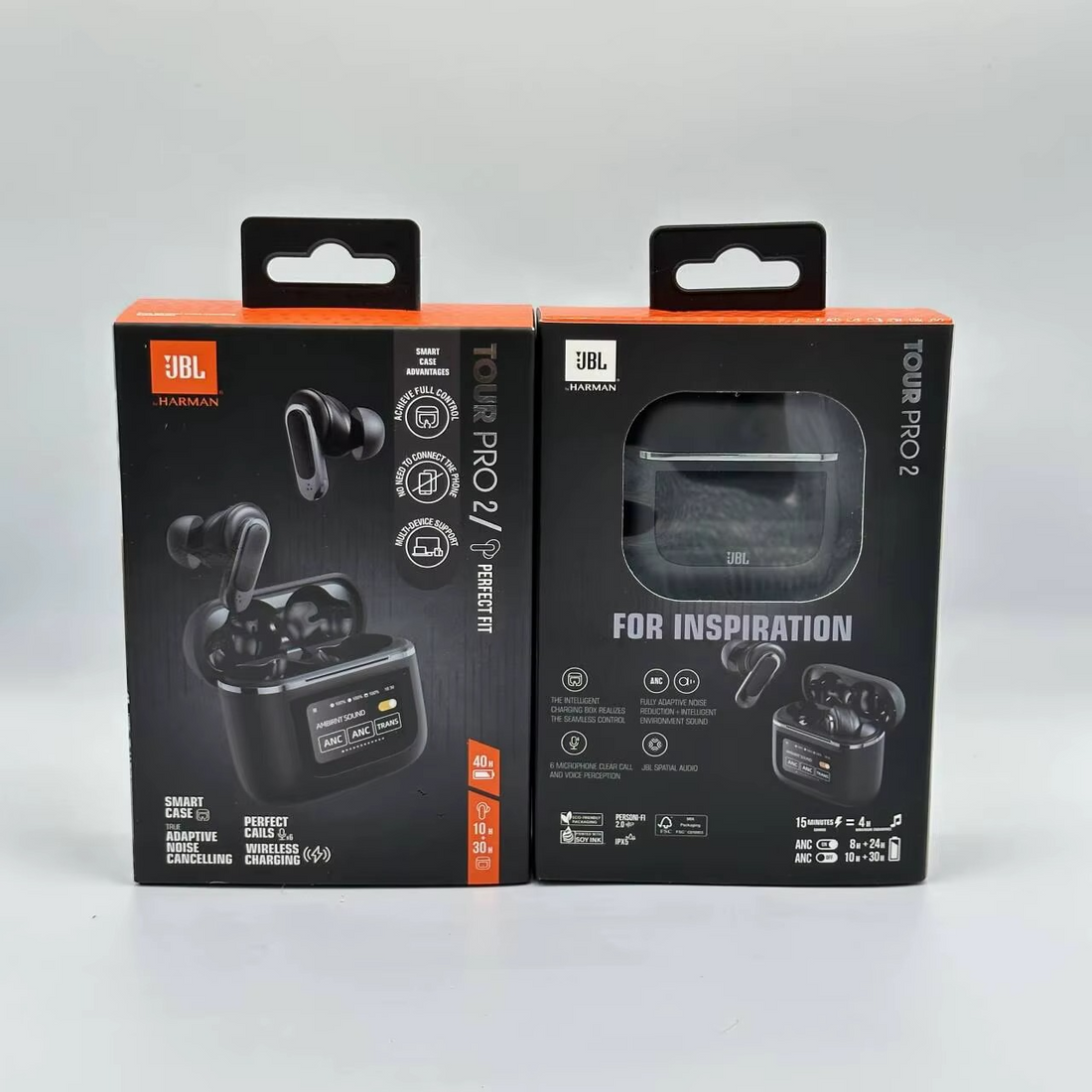 ÉCOUTEURS INTRA-JBL PRO 2 – ÉCRAN LCD | ANC - ENC
