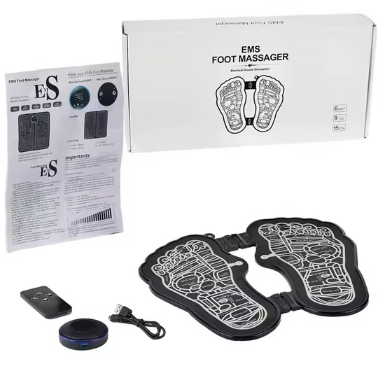 Tapis de massage électrique des pieds (EMS) Télécommander