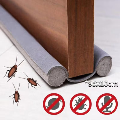 🚪2 pièces Joint d’Étanchéité de Bas de Porte – Anti-Rats &amp; Anti-Cafards
