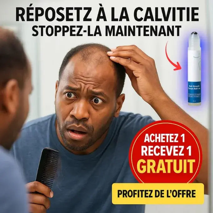 Sérum roll-on pour la croissance des cheveux