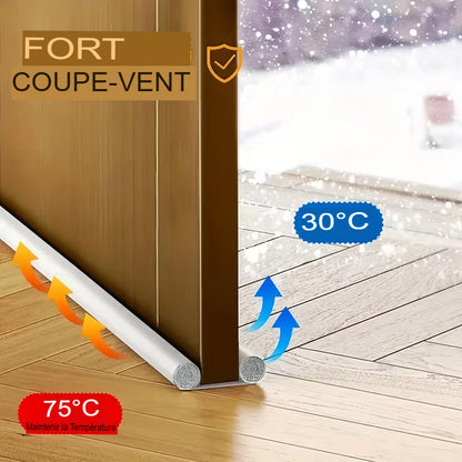 🚪2 pièces Joint d’Étanchéité de Bas de Porte – Anti-Rats &amp; Anti-Cafards