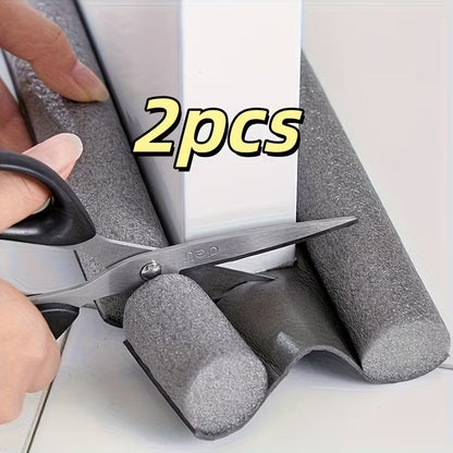 🚪2 pièces Joint d’Étanchéité de Bas de Porte – Anti-Rats &amp; Anti-Cafards