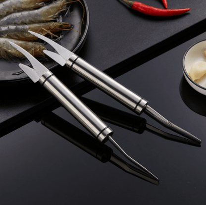 🔥Dernier jour de promotion ! 49 % de réduction ! 🔥Couteau multifonction 5 en 1 pour crevettes et poissons