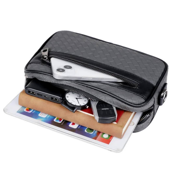 Sacoche de LUXE en cuire Élégante Imperméable