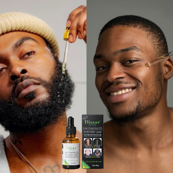 Huile Naturelle Booster Cheveux & Barbe (Spécial Hommes)