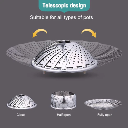 Cuisinière Vapeur Telescopique Pliable