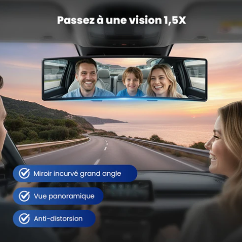 ⏳Offre spéciale à durée limitée⏰Rétroviseur Widefield SafeDrive