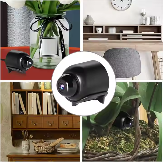 Caméra espion WiFi discrète HD 1080P avec visualisation à distance