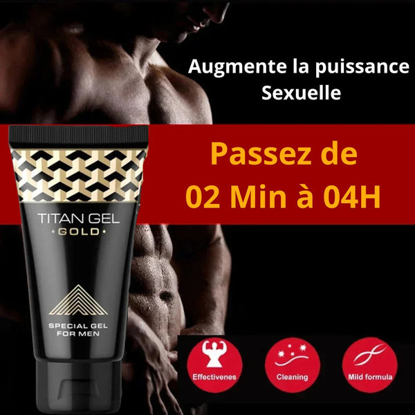TITAN Gel d'agrandissement XXL de d'endurance pour Hommes: Devenez un dieu