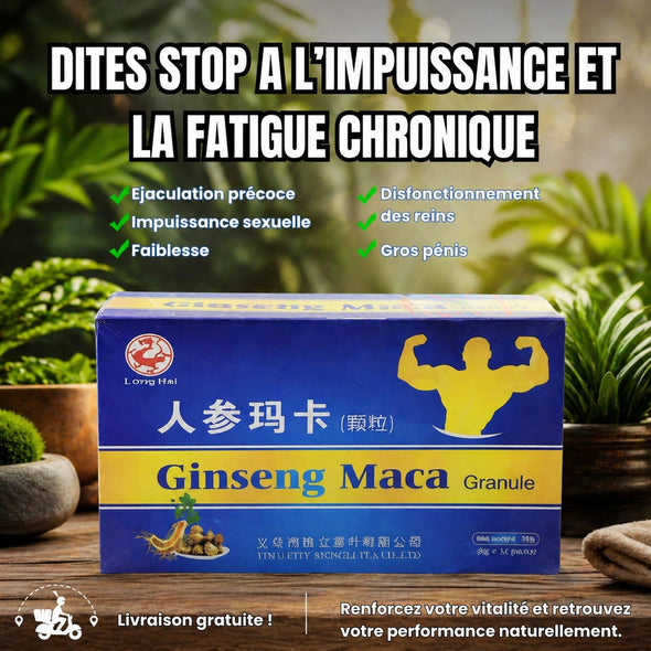 GRANULÉ (Thé) GINSENG MACA , [💪BIEN MOUGOU COMME UN CHEVAL]