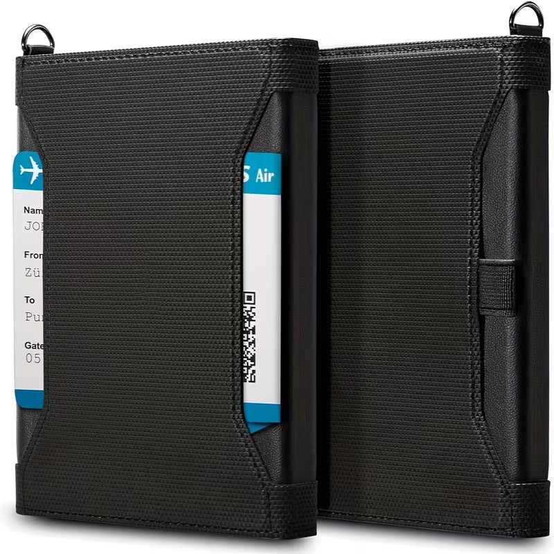 Porte-Passeport de Luxe Multifonction