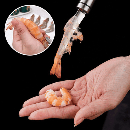 🔥Dernier jour de promotion ! 49 % de réduction ! 🔥Couteau multifonction 5 en 1 pour crevettes et poissons