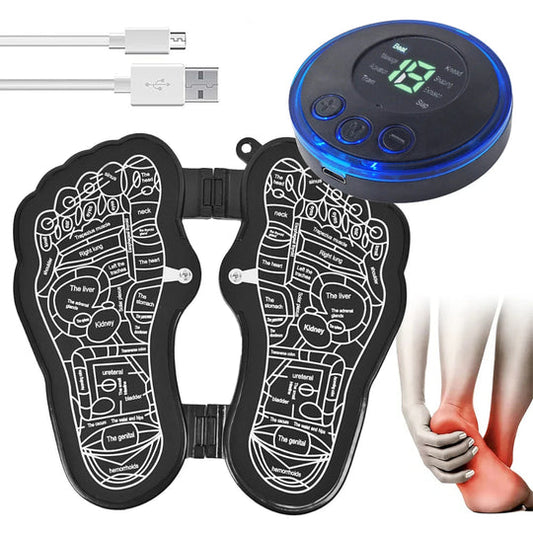 Tapis de massage électrique des pieds (EMS) Télécommander