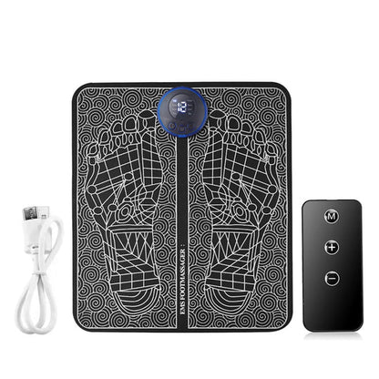 Tapis de massage électrique des pieds (EMS) Télécommander
