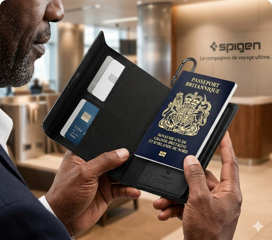 Porte-Passeport de Luxe Multifonction